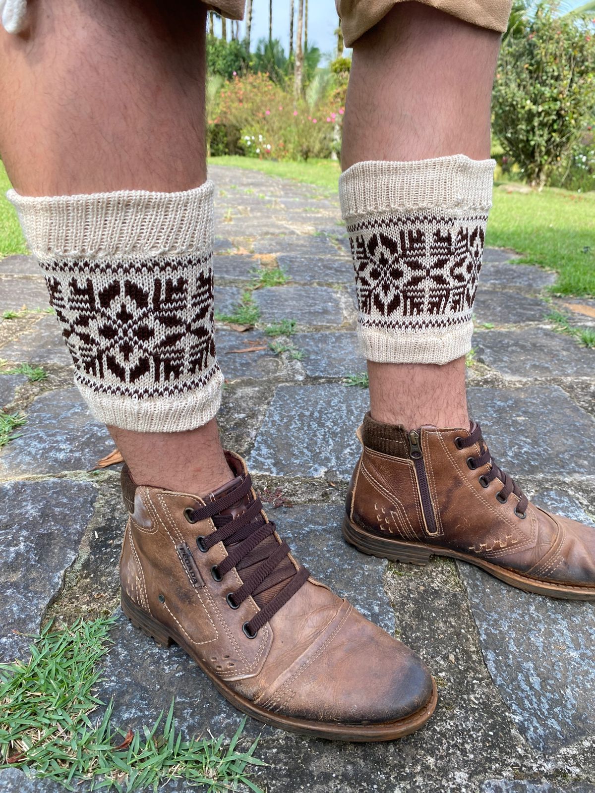 Polaina Típica Masculina Adulta 1 Polaina típica masculina oktoberfest