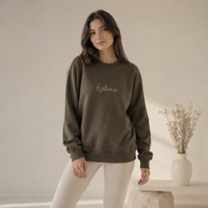 Casaco de moletom básico feminino