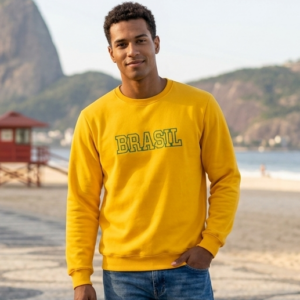 casaco de moletom do brasil