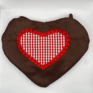 Eva Atelier Trajes Típicos 18 Mini Bolsa Coração